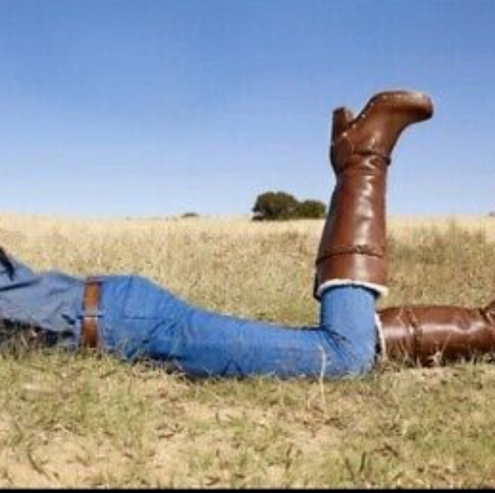 UGG Brown Leather Boots